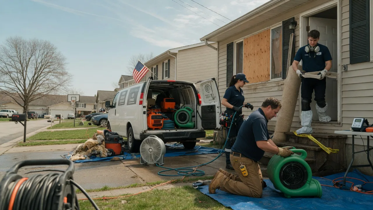 Water Damage Restoration in Germantown, OH near me